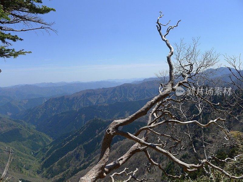 Mount Daifugendake (大普賢岳) in Nara, Japan